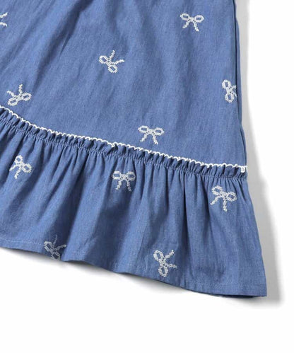 日本童裝 apres les cours 刺繡連身裙 80-140cm 女童款 夏季 DRESSES