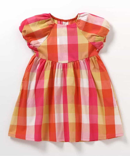 日本童裝 apres les cours 泡泡袖連身裙 80-140cm 女童款 夏季 DRESSES