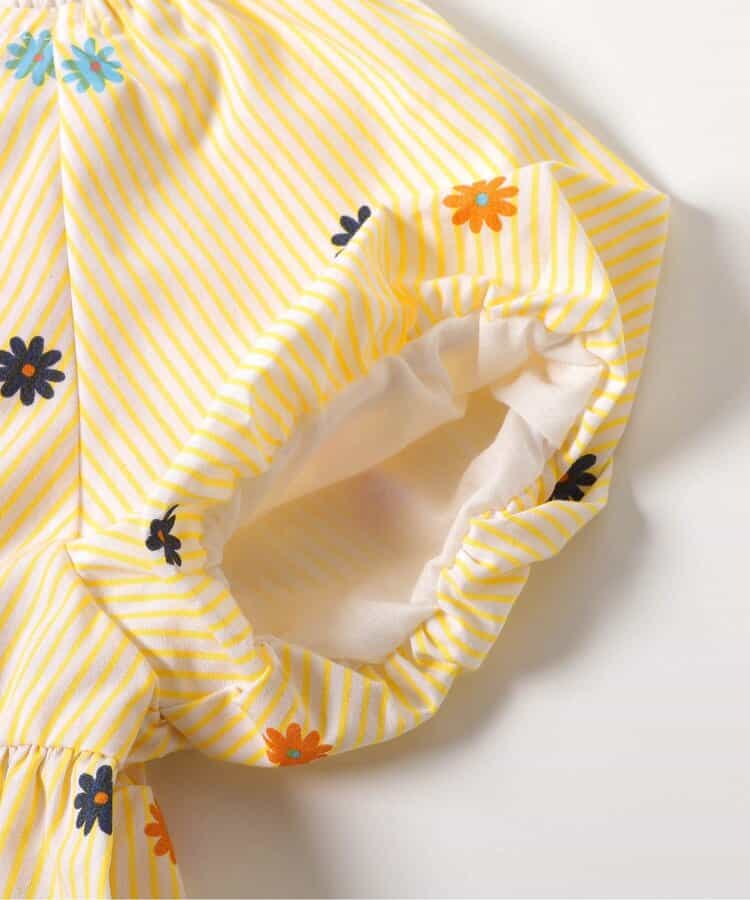 日本童裝 apres les cours 後背緞帶上衣 90-140cm 女童款 夏季 TOPS