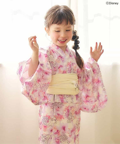 日本童裝 apres les cours x Disney 日本浴衣 日本和服 80-140cm 女童款 夏季 DRESSES 日本夏祭慶典特輯