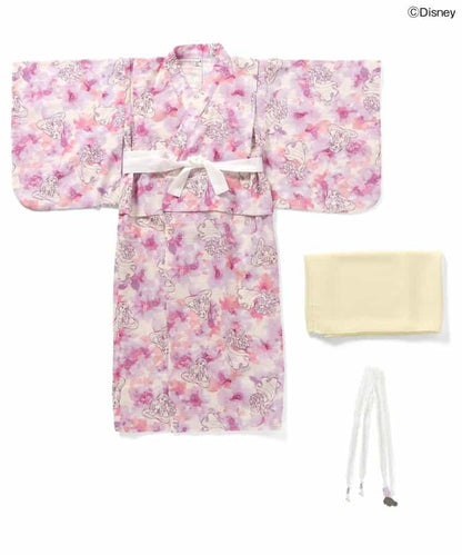 日本童裝 apres les cours x Disney 日本浴衣 日本和服 80-140cm 女童款 夏季 DRESSES 日本夏祭慶典特輯