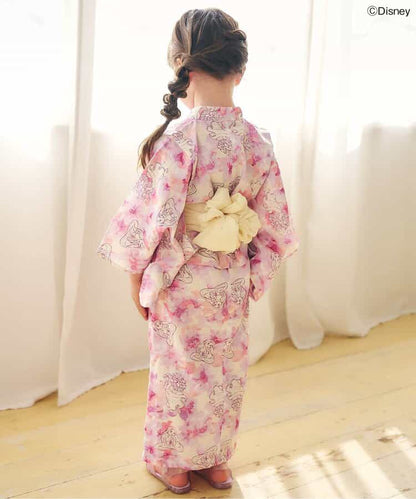 日本童裝 apres les cours x Disney 日本浴衣 日本和服 80-140cm 女童款 夏季 DRESSES 日本夏祭慶典特輯