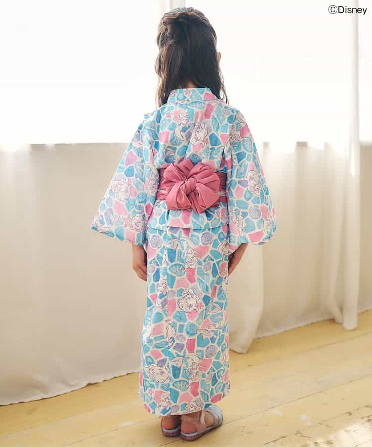 日本童裝 apres les cours x Disney 日本浴衣 日本和服 80-140cm 女童款 夏季 DRESSES 日本夏祭慶典特輯