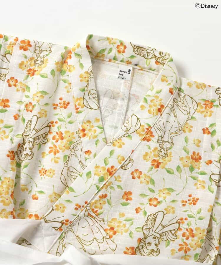 日本童裝 apres les cours x Disney 日本浴衣 日本和服 80-140cm 女童款 夏季 DRESSES 日本夏祭慶典特輯