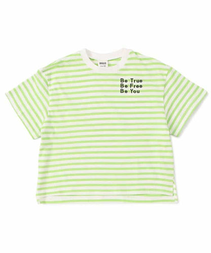 日本童裝 BREEZE 印花寬鬆上衣 100-150cm 女童款 夏季 TOPS