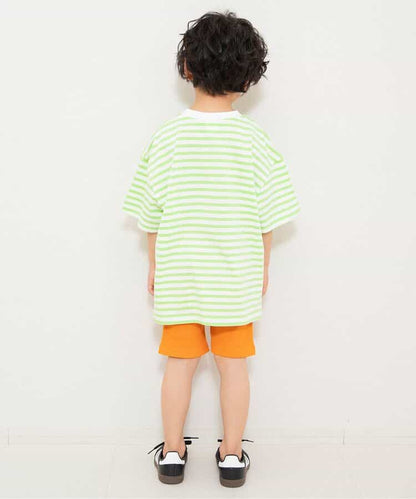 日本童裝 BREEZE 印花寬鬆上衣 100-150cm 女童款 夏季 TOPS
