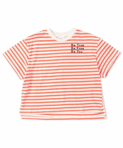 日本童裝 BREEZE 印花寬鬆上衣 100-150cm 女童款 夏季 TOPS