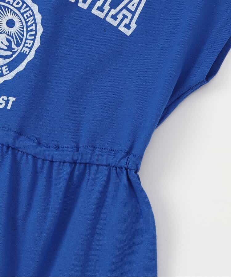 日本童裝 BREEZE 收腰學院風印花上衣 90-140cm 女童款 夏季 TOPS