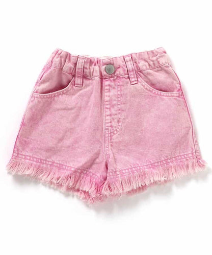 日本童裝 BREEZE 流蘇牛仔短褲 80-140cm 女童款 夏季 PANTS