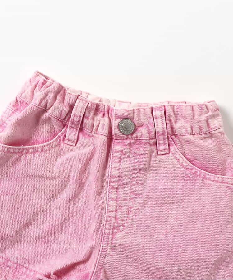 日本童裝 BREEZE 流蘇牛仔短褲 80-140cm 女童款 夏季 PANTS