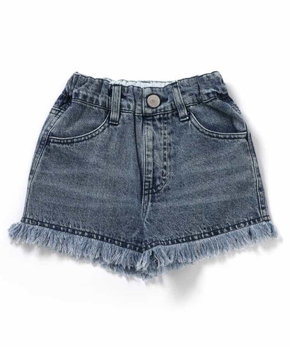 日本童裝 BREEZE 流蘇牛仔短褲 80-140cm 女童款 夏季 PANTS