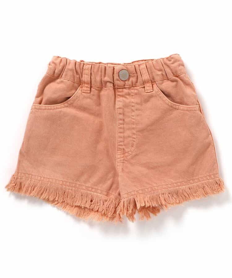 日本童裝 BREEZE 流蘇牛仔短褲 80-140cm 女童款 夏季 PANTS
