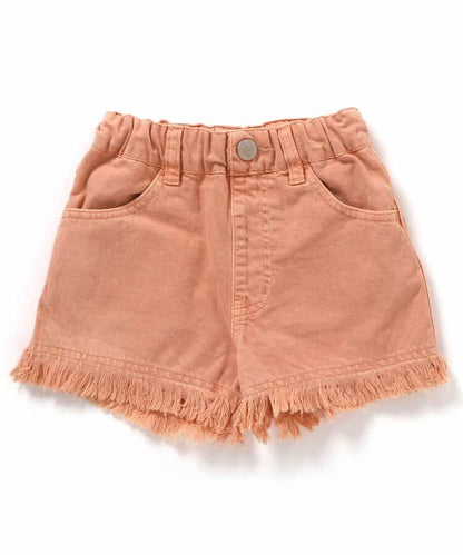 日本童裝 BREEZE 流蘇牛仔短褲 80-140cm 女童款 夏季 PANTS