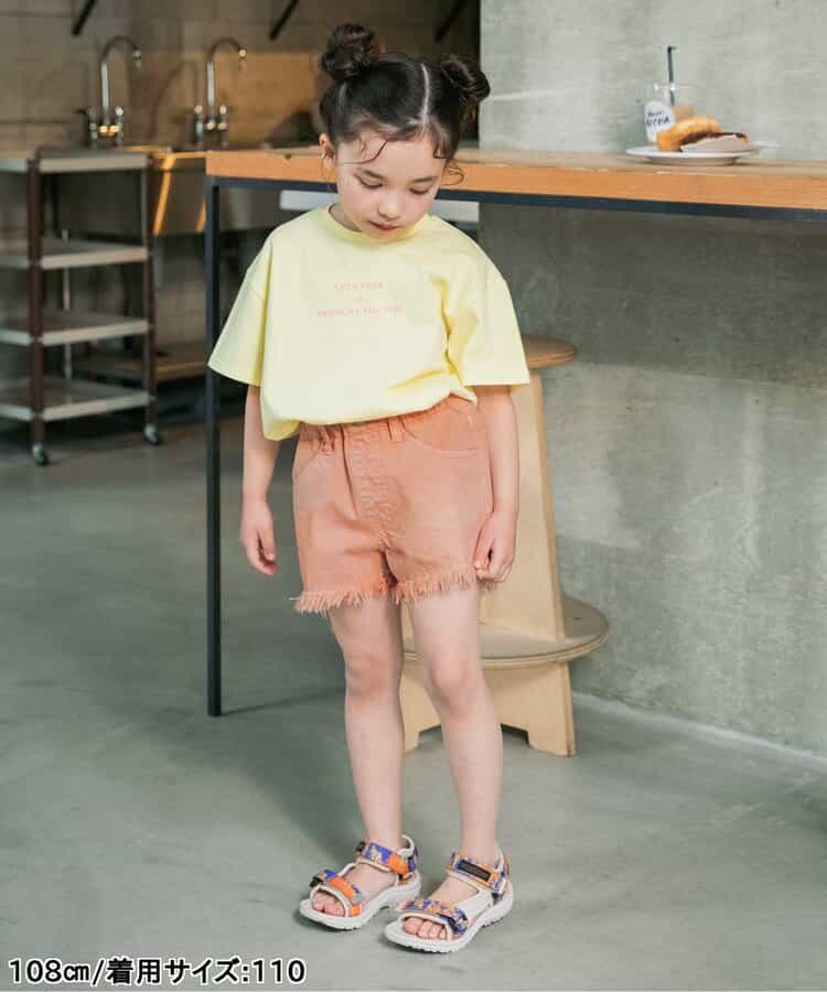 日本童裝 BREEZE 流蘇牛仔短褲 80-140cm 女童款 夏季 PANTS