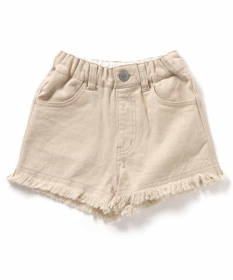 日本童裝 BREEZE 流蘇牛仔短褲 80-140cm 女童款 夏季 PANTS