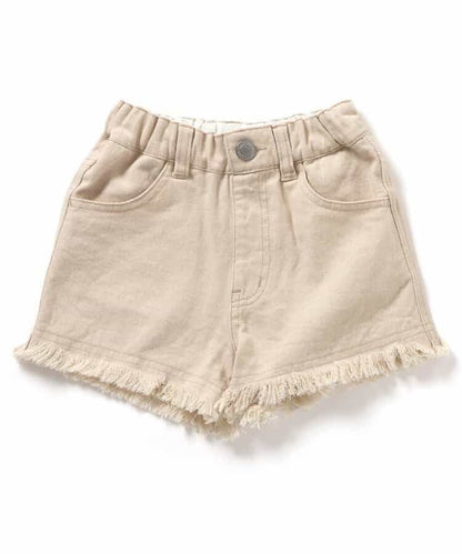 日本童裝 BREEZE 流蘇牛仔短褲 80-140cm 女童款 夏季 PANTS