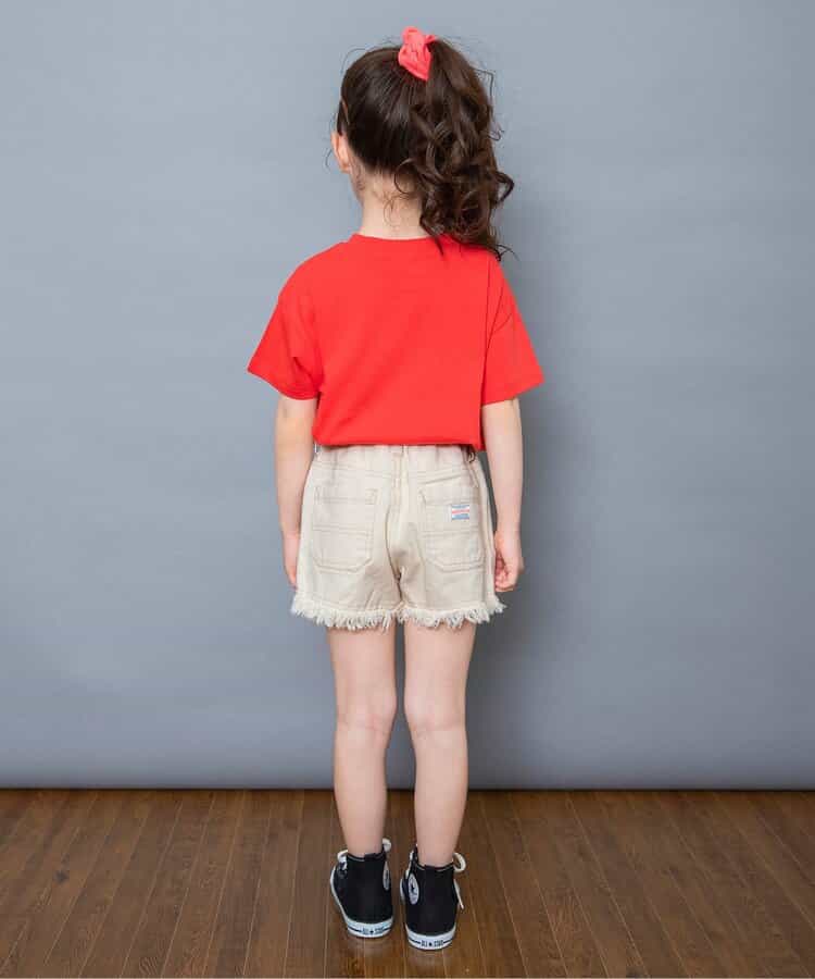 日本童裝 BREEZE 流蘇牛仔短褲 80-140cm 女童款 夏季 PANTS
