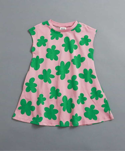 日本童裝 BREEZE 復古印花連身裙 90-140cm 女童款 夏季 DRESSES
