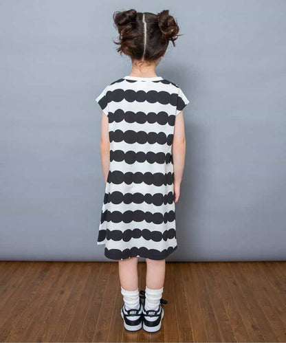 日本童裝 BREEZE 復古印花連身裙 90-140cm 女童款 夏季 DRESSES