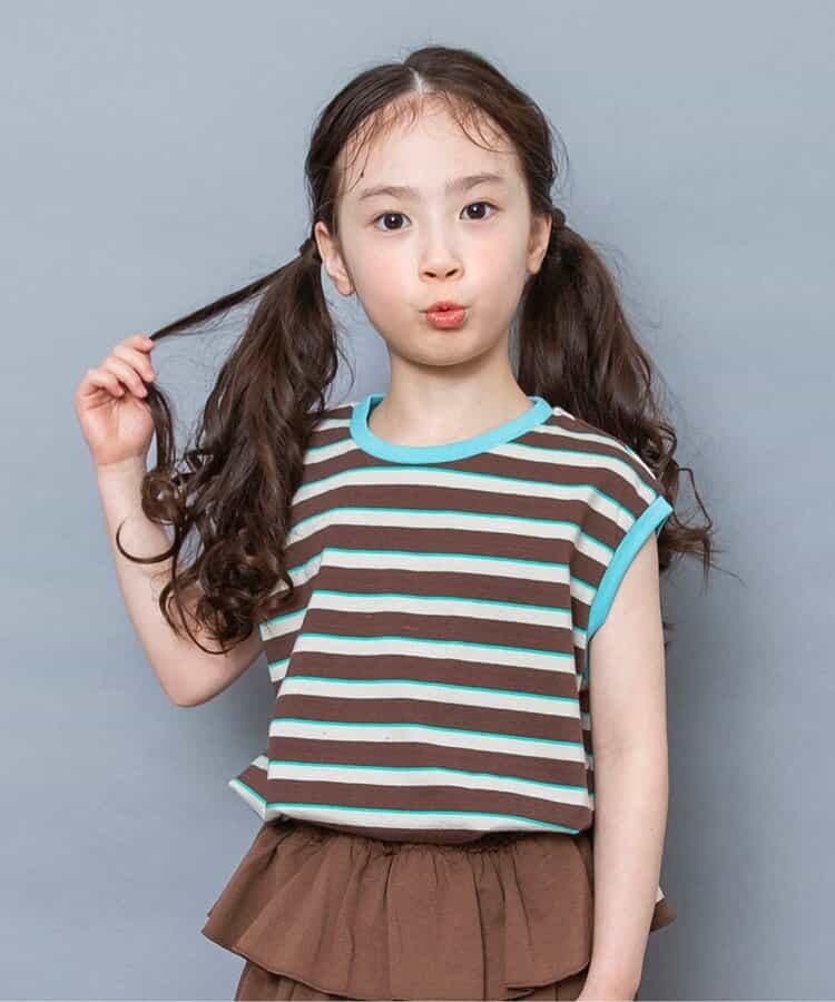 日本童裝 BREEZE 復古印花條紋 90-140cm 男童款/女童款 夏季 TOPS