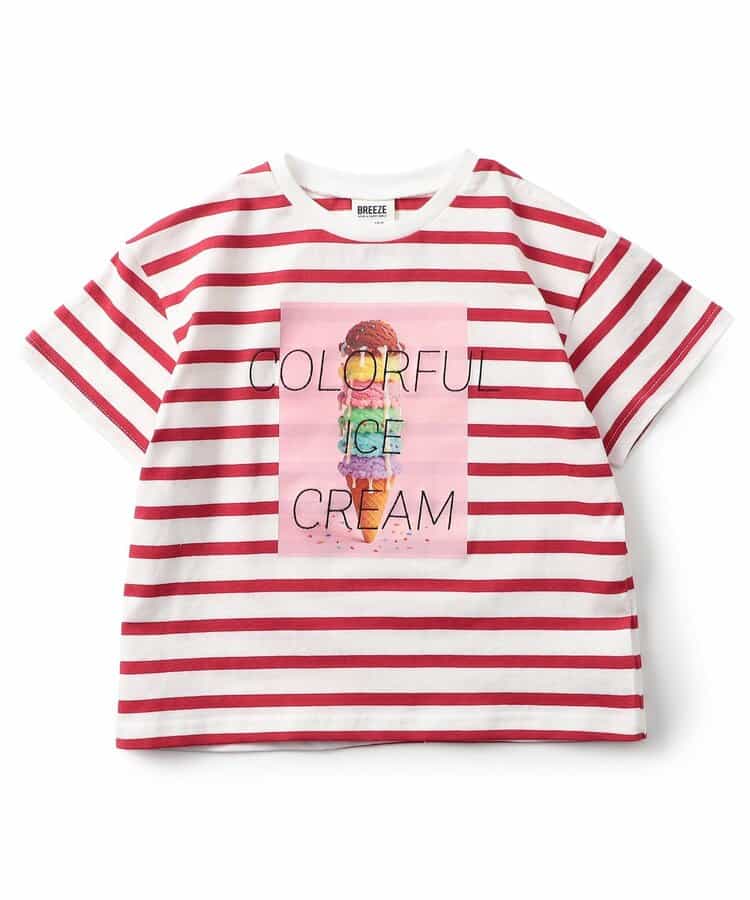 日本童裝 BREEZE 可愛印花上衣 80-140cm 女童款 夏季 TOPS