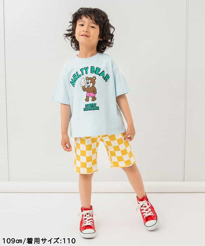 日本童裝 BREEZE 全印花七分褲 80-130cm 男童款/女童款 夏季 PANTS