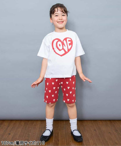 日本童裝 BREEZE 全印花七分褲 80-130cm 男童款/女童款 夏季 PANTS