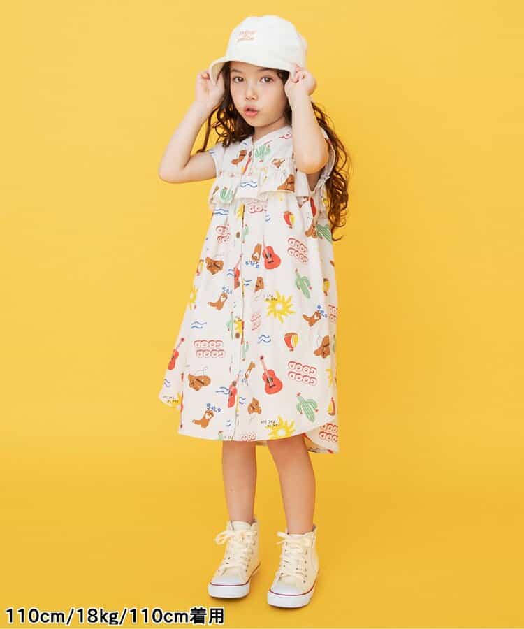 日本童裝 BREEZE 無袖連身裙 80-140cm 女童款 夏季 DRESSES