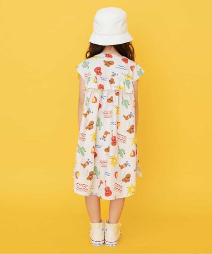 日本童裝 BREEZE 無袖連身裙 80-140cm 女童款 夏季 DRESSES