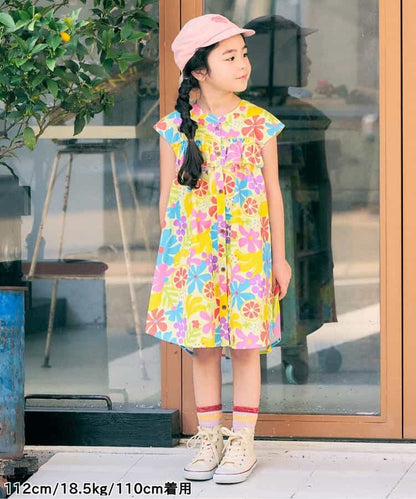 日本童裝 BREEZE 無袖連身裙 80-140cm 女童款 夏季 DRESSES