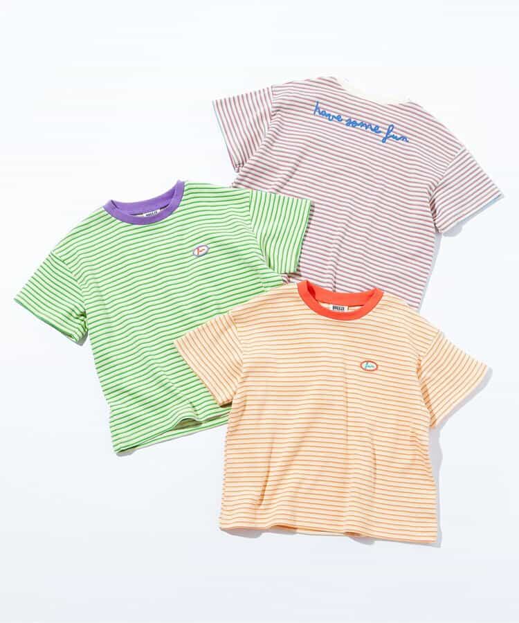 日本童裝 BREEZE 細條紋上衣 80-140cm 男童款/女童款 夏季 TOPS
