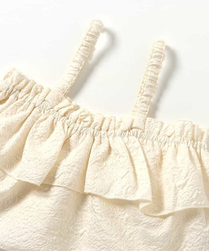 日本童裝 BREEZE 提花吊帶兩件套連身裙 80-140cm 女童款 夏季 TOPS DRESSES