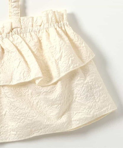 日本童裝 BREEZE 提花吊帶兩件套連身裙 80-140cm 女童款 夏季 TOPS DRESSES