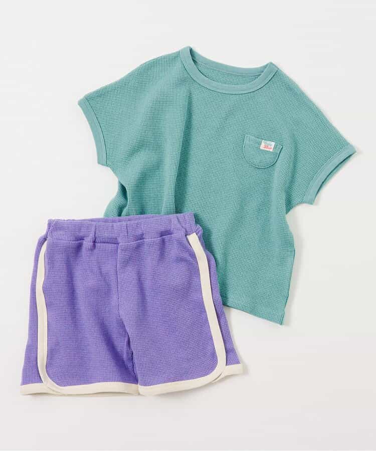 日本童裝 BREEZE 華夫格睡衣 80-150cm 女童款 夏季 睡衣系列