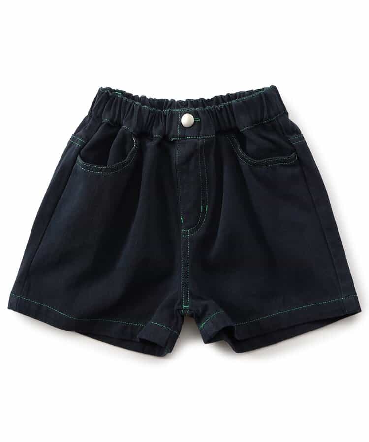 日本童裝 BREEZE  撞色短褲 90-160cm 男童款/女童款 夏季 PANTS