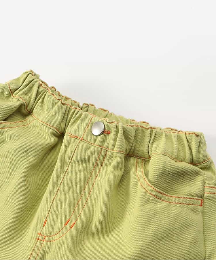 日本童裝 BREEZE  撞色短褲 90-160cm 男童款/女童款 夏季 PANTS