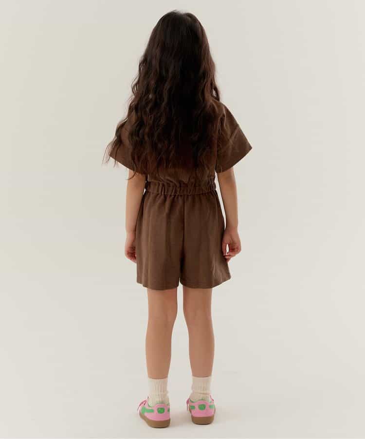 日本童裝 BREEZE 一體式運動連體衣 90-140cm 女童款 夏季 Jumpsuit