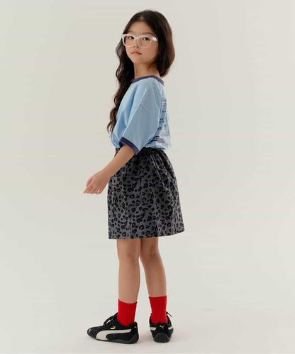 日本童裝 BREEZE 側袋拼接短裙 90-140cm 女童款 夏季 SKIRTS