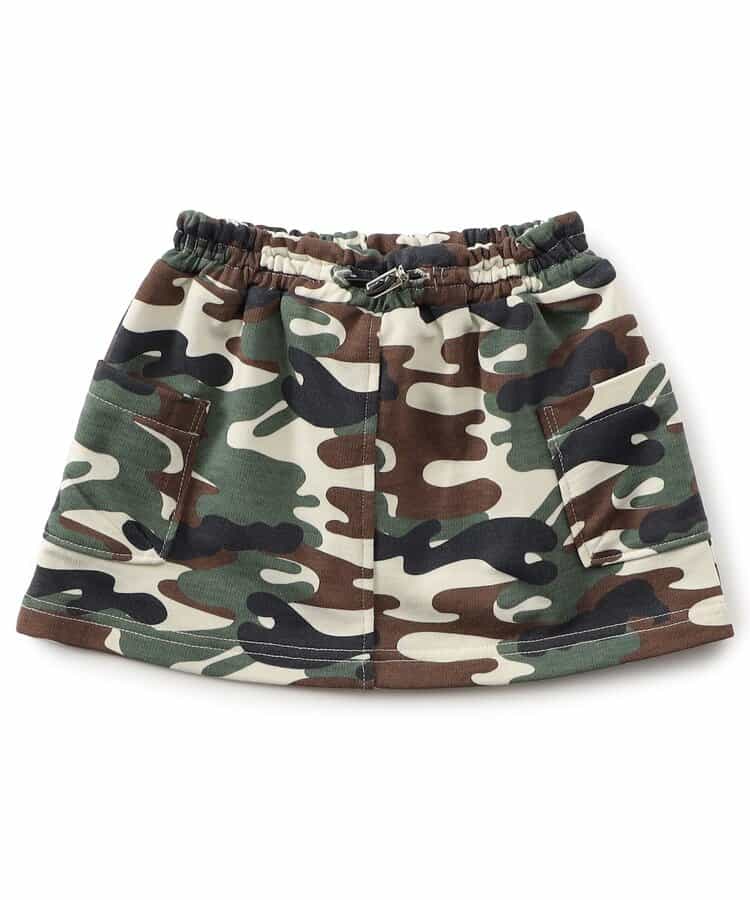 日本童裝 BREEZE 側袋拼接短裙 90-140cm 女童款 夏季 SKIRTS
