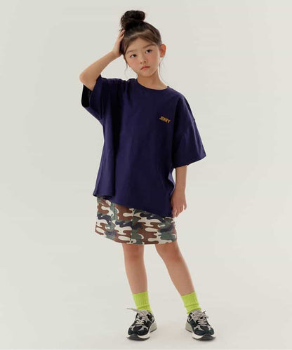 日本童裝 BREEZE 側袋拼接短裙 90-140cm 女童款 夏季 SKIRTS