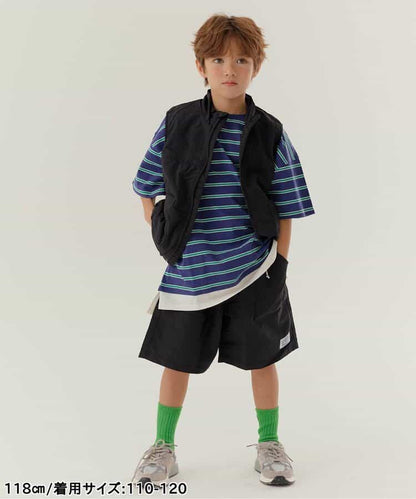 日本童裝 BREEZE 後口袋工裝背心外套 90-160cm 男童款/女童款 夏季 OUTERWEAR