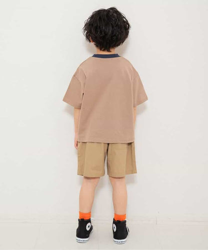 日本童裝 BREEZE 褶襉休閒短褲 90-160cm 男童款/女童款 夏季 PANTS
