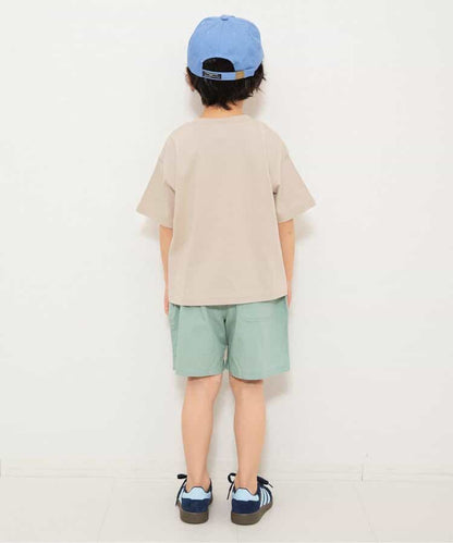 日本童裝 BREEZE 褶襉休閒短褲 90-160cm 男童款/女童款 夏季 PANTS