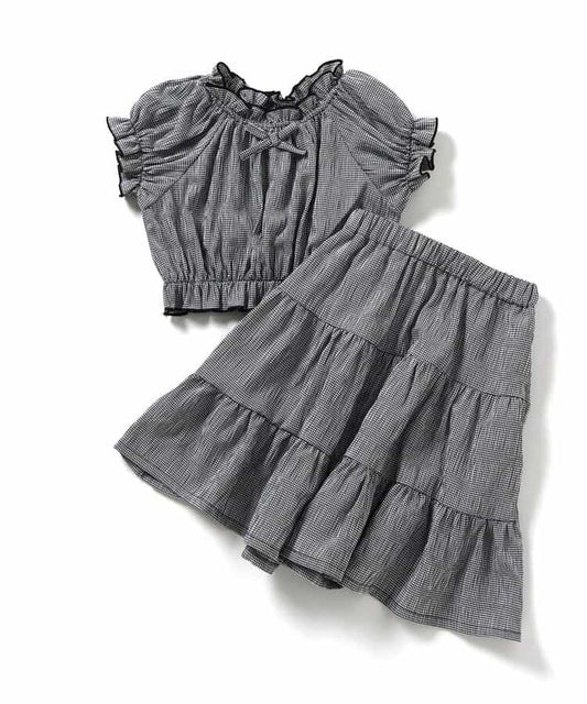 日本童裝 BREEZE 上衣半裙兩件套裝 80-140cm 女童款 夏季 TOPS SKIRTS