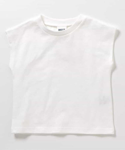 日本童裝 BREEZE 皺褶格紋兩件式上衣 80-140cm 女童款 夏季 TOPS