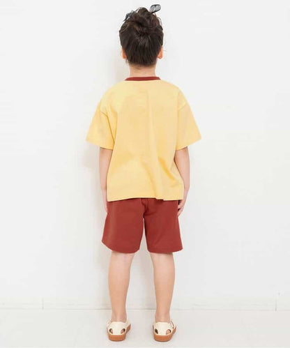 日本童裝 BREEZE 印花兩件套裝 90-150cm 男童款/女童款 夏季 TOPS PANTS