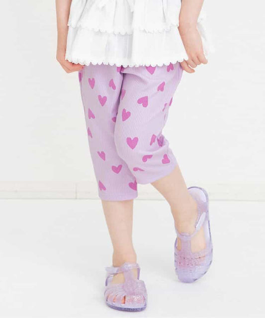 日本童裝 BREEZE 全印花七分長褲 70-130cm 男童款/女童款 初生嬰兒 夏季 PANTS