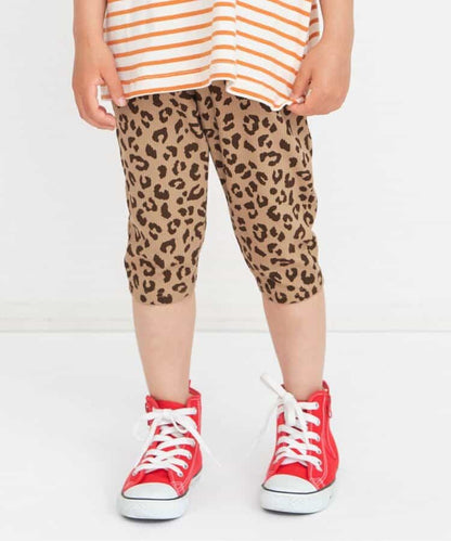 日本童裝 BREEZE 全印花七分長褲 70-130cm 男童款/女童款 初生嬰兒 夏季 PANTS