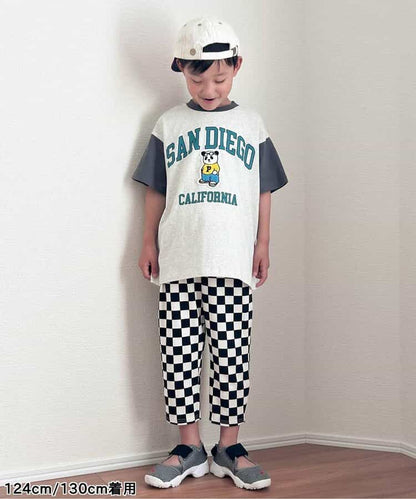 日本童裝 BREEZE 全印花七分長褲 70-130cm 男童款/女童款 初生嬰兒 夏季 PANTS
