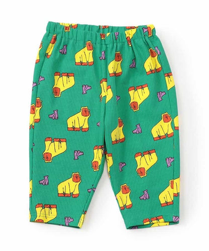 日本童裝 BREEZE 全印花七分長褲 70-130cm 男童款/女童款 初生嬰兒 夏季 PANTS